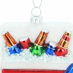 Hot Sale 🔥 Glass Beer Bucket Ornament by Ashland® 🎄 Christmas 🌟 -Christmas Shop 10697946 3