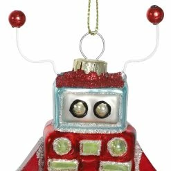 Best deal 😀 Assorted Glass Robot Ornament by Ashland® ❄ Christmas 💯 -Christmas Shop 10697953 3