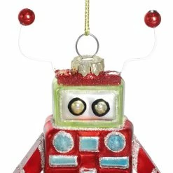 Best deal 😀 Assorted Glass Robot Ornament by Ashland® ❄ Christmas 💯 -Christmas Shop 10697953 5