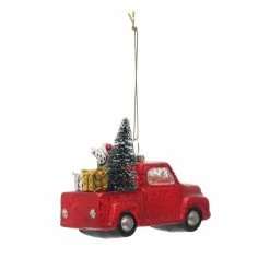 Wholesale 🛒 Red Glass Truck Ornament by Ashland® 😀 -Christmas Shop 10697983 2