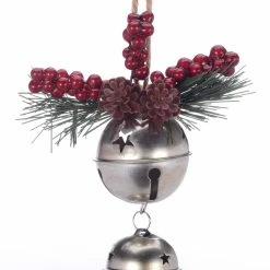 Outlet π₯ Assorted Galvanized Dangle Bell Ornament by Ashland® π₯° 10 Outlet π₯ Assorted Galvanized Dangle Bell Ornament by Ashland® π₯° -Christmas Shop 10697989 4