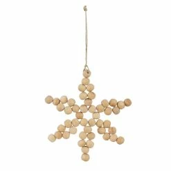 Cheap β 5'' Star Wooden Bead Ornament by Ashland® π