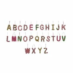 Discount π Assorted Monogram π¬ Candy Cane Ornament by Ashland® βοΈ
