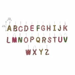 Discount 😉 Assorted Monogram 🍬 Candy Cane Ornament by Ashland® ✔️ -Christmas Shop 10698211 4