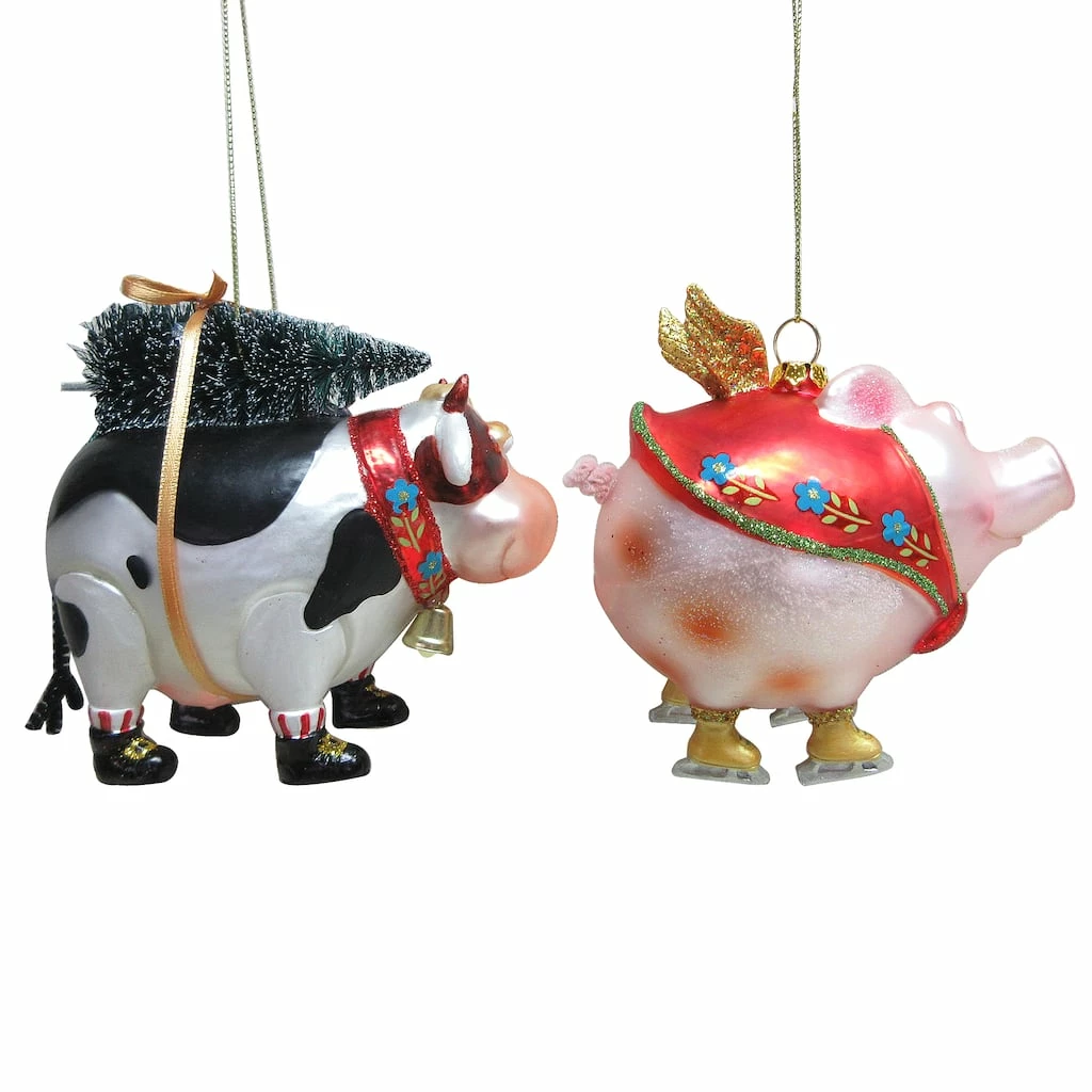Best deal 𧨠Assorted Glass β Christmas Farm Animal Ornament by Ashland® βοΈ 4 Best deal 𧨠Assorted Glass β Christmas Farm Animal Ornament by Ashland® βοΈ - Image 2