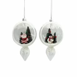 Cheapest 🔔 Assorted Glass Diorama Icicle Ornament by Ashland® ✔️