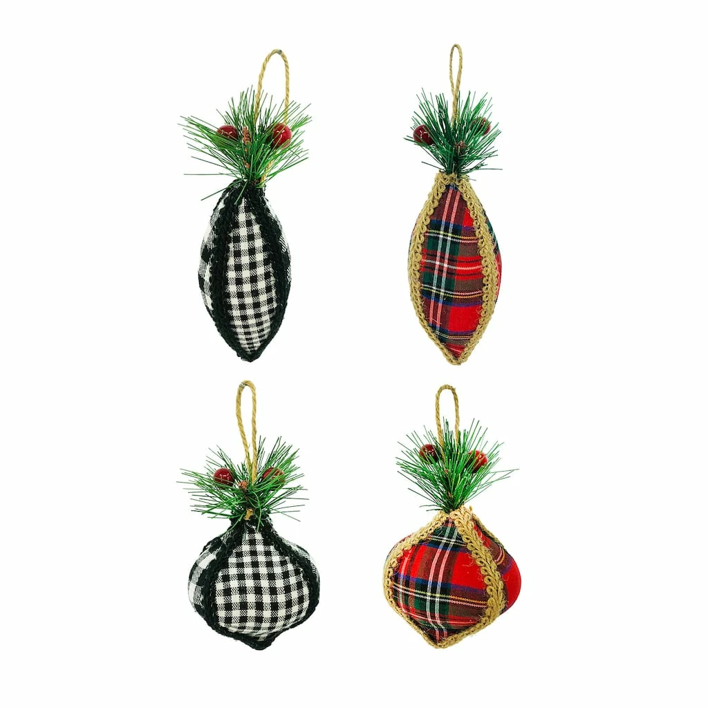 Cheapest 😍 Assorted Plaid Ornament with Holly by Ashland® 🔔 3 Cheapest 😍 Assorted Plaid Ornament with Holly by Ashland® 🔔