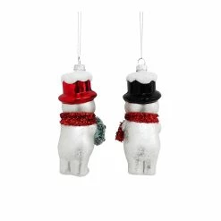 Wholesale 🤩 Assorted Glass Vintage Snowman Ornament by Ashland® ❤️ -Christmas Shop 10698388 4