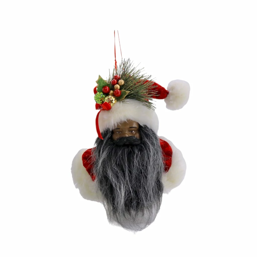 Brand new 💯 Santa Head Ornament by Ashland® 🎁 Christmas 😉 3 Brand new 💯 Santa Head Ornament by Ashland® 🎁 Christmas 😉