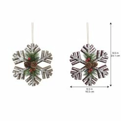 Hot Sale 🤩 Assorted Snowflake Ornament by Ashland® 🎉 -Christmas Shop 10698400 3