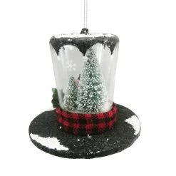 New 😉 4.5" Glass Snowman Ornament by Ashland® 🎁 Christmas 🎁 -Christmas Shop 10698421 3