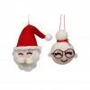 New 🔔 Assorted Claus Icon Ornament by Ashland® 🌟 -Christmas Shop 10698425 1