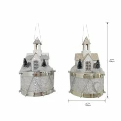 Best Pirce 🔥 Assorted Paper House on Drum Ornament by Ashland® ✔️ -Christmas Shop 10698435 3