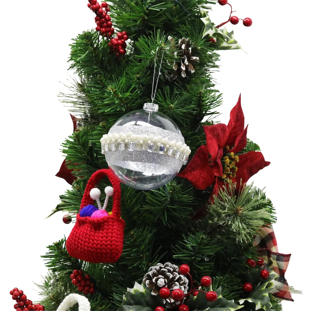 Cheapest π₯ Translucent Glitter & Pearl Ball Ornament by Ashland® π 5 Cheapest π₯ Translucent Glitter & Pearl Ball Ornament by Ashland® π - Image 3