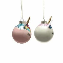 Best Sale π Assorted 4" Glass Unicorn Ball Ornament by Ashland® 𧨠7 Best Sale π Assorted 4" Glass Unicorn Ball Ornament by Ashland® 𧨠-Christmas Shop 10698447 3