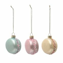 New β Assorted 2.6'' Macaron Glass β Christmas Ornament by Ashland® π₯°
