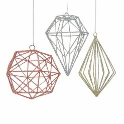 Budget 🤩 Assorted Geometric Wire Ornament by Ashland® 🛒