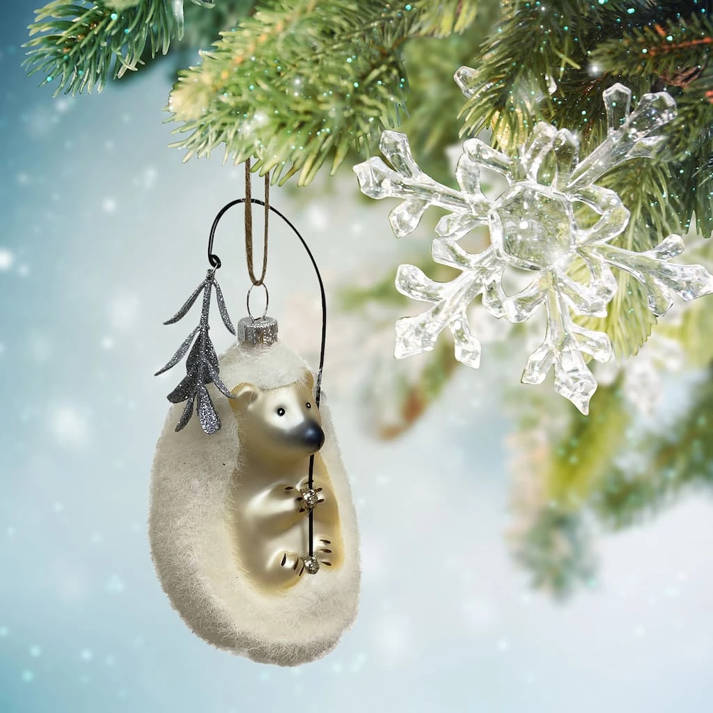 Cheap β White Glass Hedgehog Ornament by Ashland® π₯ 4 Cheap β White Glass Hedgehog Ornament by Ashland® π₯ - Image 2
