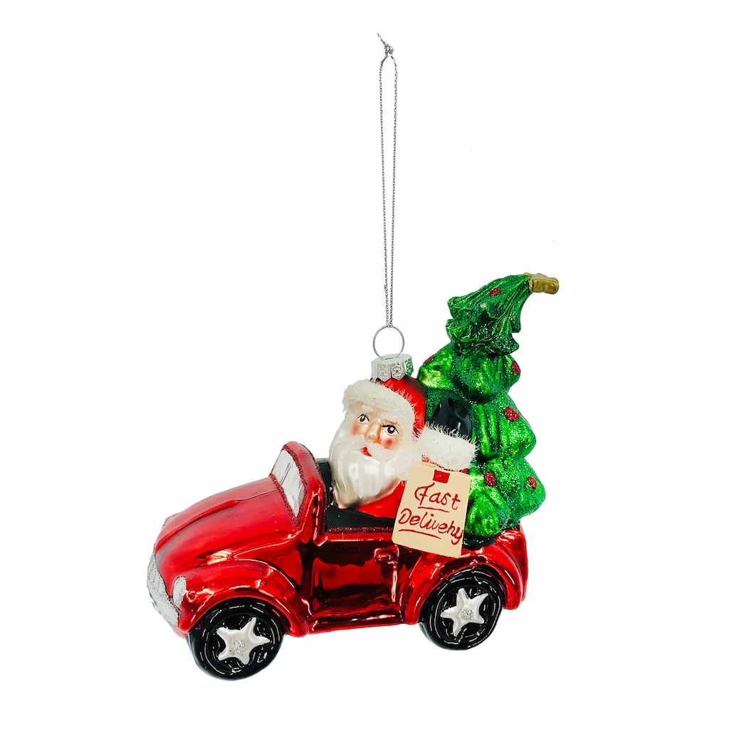 Brand new βοΈ 4.5'' Delivery Santa Collectible Ornament by Ashland® π€© 3 Brand new βοΈ 4.5'' Delivery Santa Collectible Ornament by Ashland® π€©