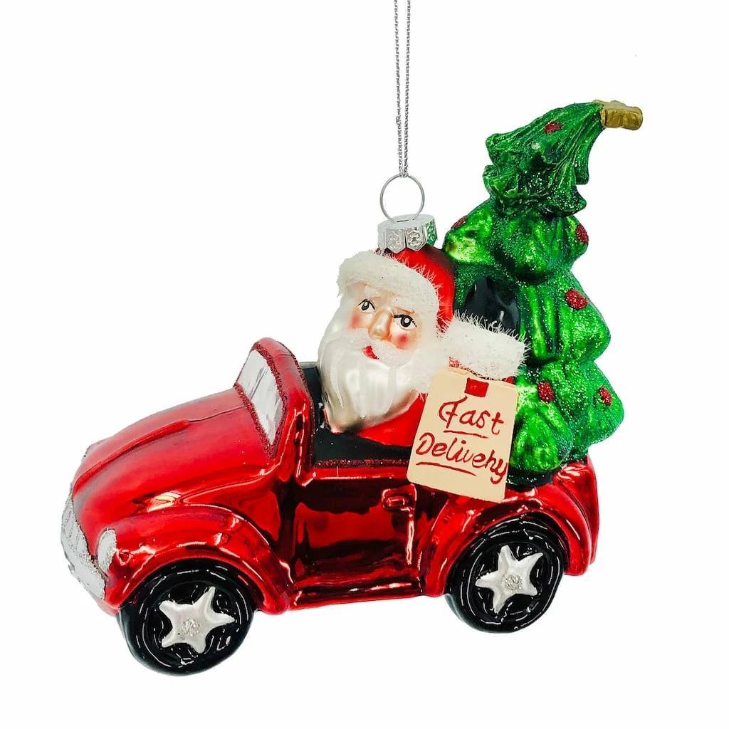 Brand new βοΈ 4.5'' Delivery Santa Collectible Ornament by Ashland® π€© 4 Brand new βοΈ 4.5'' Delivery Santa Collectible Ornament by Ashland® π€© - Image 2