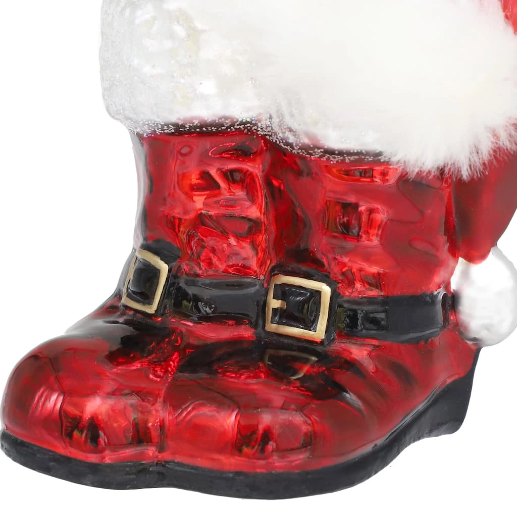 Hot Sale π Glass π₯Ύ Boots with Santa Hat Ornament by Ashland® π Christmas β€οΈ 5 Hot Sale π Glass π₯Ύ Boots with Santa Hat Ornament by Ashland® π Christmas β€οΈ - Image 3