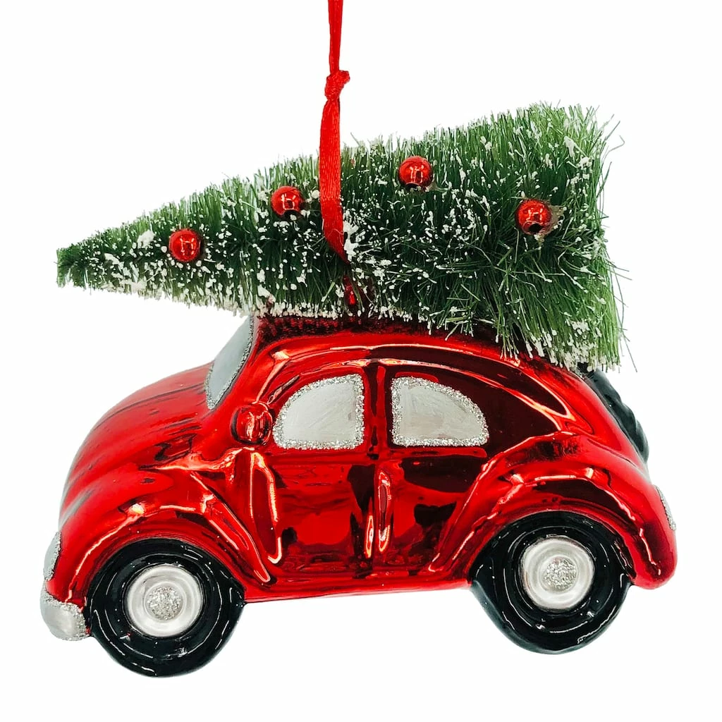 Flash Sale π 4'' Car with Tree Collectible Glass π Christmas Ornament by Ashland® π€© 4 Flash Sale π 4'' Car with Tree Collectible Glass π Christmas Ornament by Ashland® π€© - Image 2