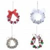 Best deal 😍 Assorted 4'' Wreath with Bells Collectible Ornament by Ashland® 🔥 -Christmas Shop 10698777 1