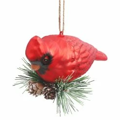 Brand new 😍 Glass Red Cardinal Ornament by Ashland® ❄ Christmas 👏 -Christmas Shop 10698789 2