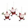 Promo 🔥 Assorted Glitter Santa Ornament by Ashland® 🤩 -Christmas Shop 10698793 1