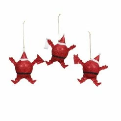 Promo 🔥 Assorted Glitter Santa Ornament by Ashland® 🤩 -Christmas Shop 10698793 3