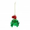 Outlet 😀 Holly Leaf Glass Ornament by Ashland® 🤩 -Christmas Shop 10698820 1