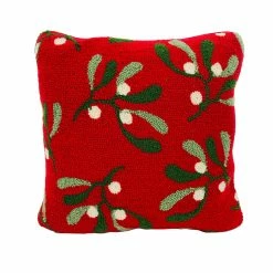 Flash Sale ⌛ Assorted 16'' White/Red Mistletoe Pillow by Ashland® 🧨 -Christmas Shop 10698853 5 1