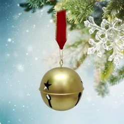Cheapest ✔️ 13" Gold Bell Wall Hanging by Ashland® ❤️ -Christmas Shop 10698858 2
