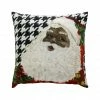 Budget 🛒 Santa Face Houndstooth Pillow by Ashland® 👍 -Christmas Shop 10698859 1 1