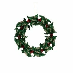 Coupon 🤩 Green Glitter Wreath Ornament by Ashland® ❤️