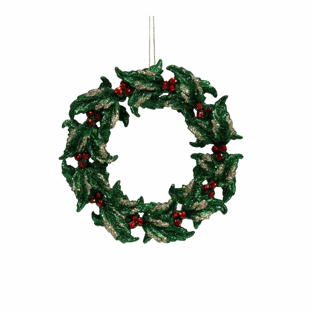 Coupon π€© Green Glitter Wreath Ornament by Ashland® β€οΈ 3 Coupon π€© Green Glitter Wreath Ornament by Ashland® β€οΈ