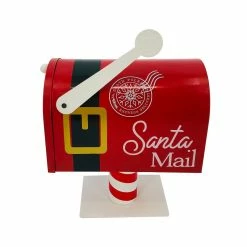 Flash Sale π 10.3'' Mailbox with Santa Belt Tabletop Décor by Ashland® π