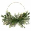 Best Pirce 💯 20" Pine & Gold Hoop Wreath by Ashland® 🎅 Christmas 🎉