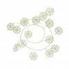 Cheapest 💯 11" White Shimmer Snowflake Coiled Garland by Ashland® 🎉 -Christmas Shop 10698878 1