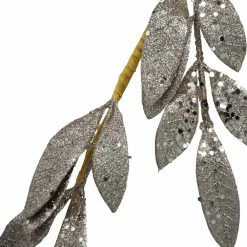 Promo ⭐ 5ft. Champagne Bay Leaves Coiled Garland by Ashland® 🧨 -Christmas Shop 10698884 4