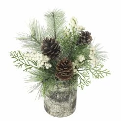 Best reviews of ⭐ 11.5" Pine, Berry & Snow Arrangement by Ashland® ⭐ -Christmas Shop 10698889 2