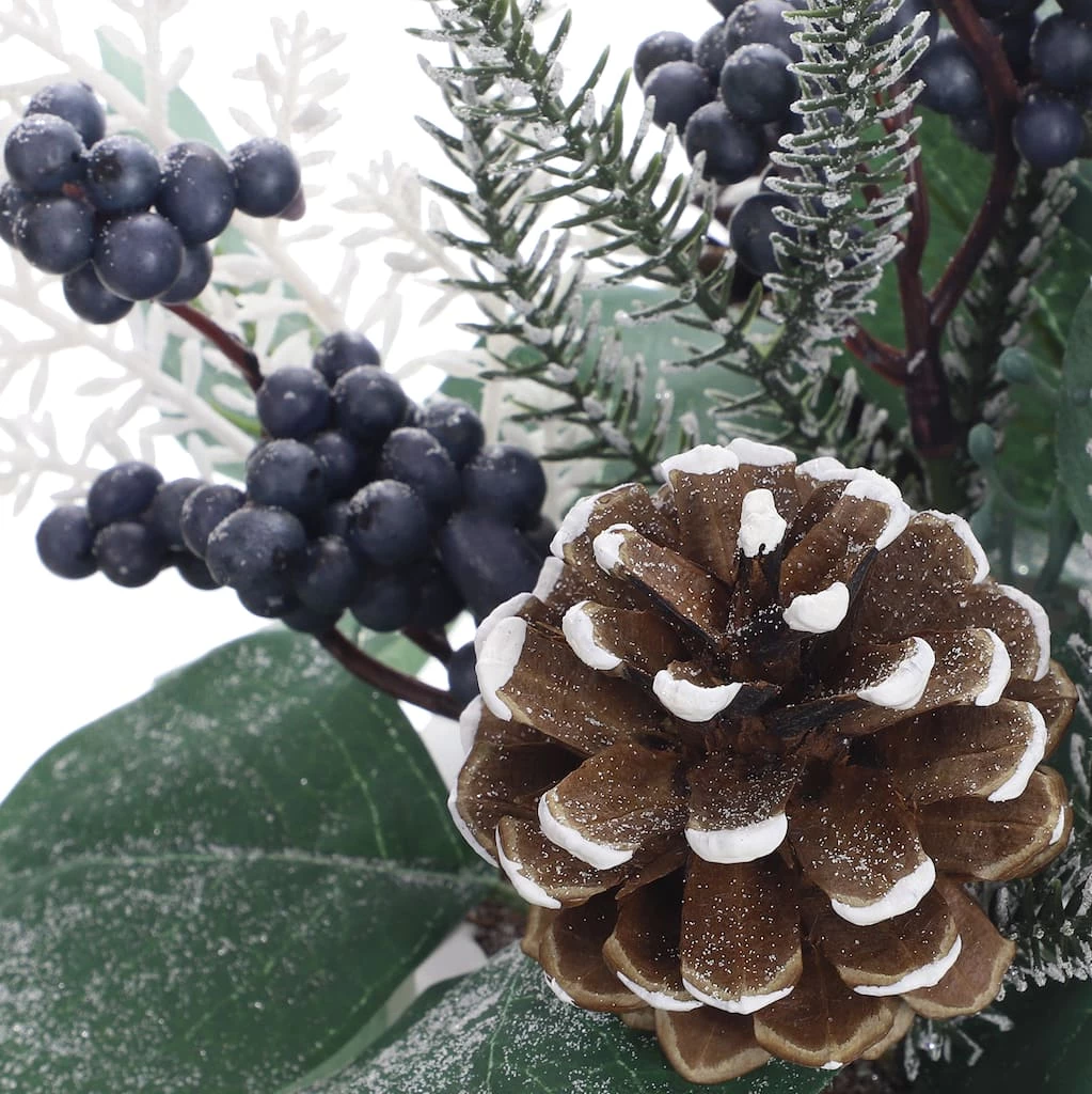 Promo ✔️ 11" Mixed Pine, Berries & Pinecone Arrangement by Ashland® 🥰 5 Promo ✔️ 11" Mixed Pine, Berries & Pinecone Arrangement by Ashland® 🥰 - Image 3
