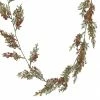 Cheapest 😀 5ft. Icy Juniper Berry Coiled Garland by Ashland® 🧨 -Christmas Shop 10698895 1
