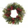 Discount 👏 24" Pine, Magnolia Leaf & Pinecone Wreath by Ashland® 🎁 -Christmas Shop 10698938 1