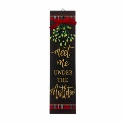 Brand new 😉 Assorted 24'' Meet Me Mistletoe Wall Sign by Ashland® 🔥 -Christmas Shop 10698973 3