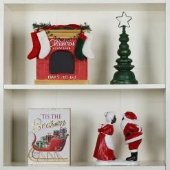 Coupon 🔔 7" Santa Couple Tabletop Décor by Ashland® 👍 -Christmas Shop 10698981 3