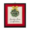 Best Sale 🎁 12'' Sparkly Bow Mistletoe Wall Décor by Ashland® 🤩 -Christmas Shop 10698985 1