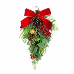 Hot Sale π 26'' Pine Berry Teardrop Wall Décor by Ashland® π§¨