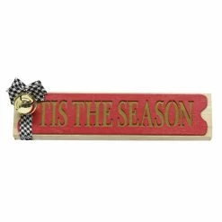 Promo 🔥 Assorted 11" Mistletoe & Tis The Season Tabletop Sign by Ashland® 🤩 -Christmas Shop 10699018 3