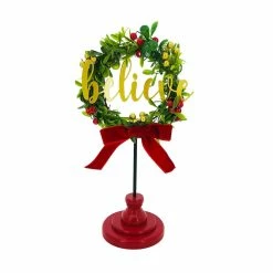 Cheapest 🎉 Assorted 10.8'' Wreath on Stand Tabletop Décor by Ashland® 👏 -Christmas Shop 10699023 3